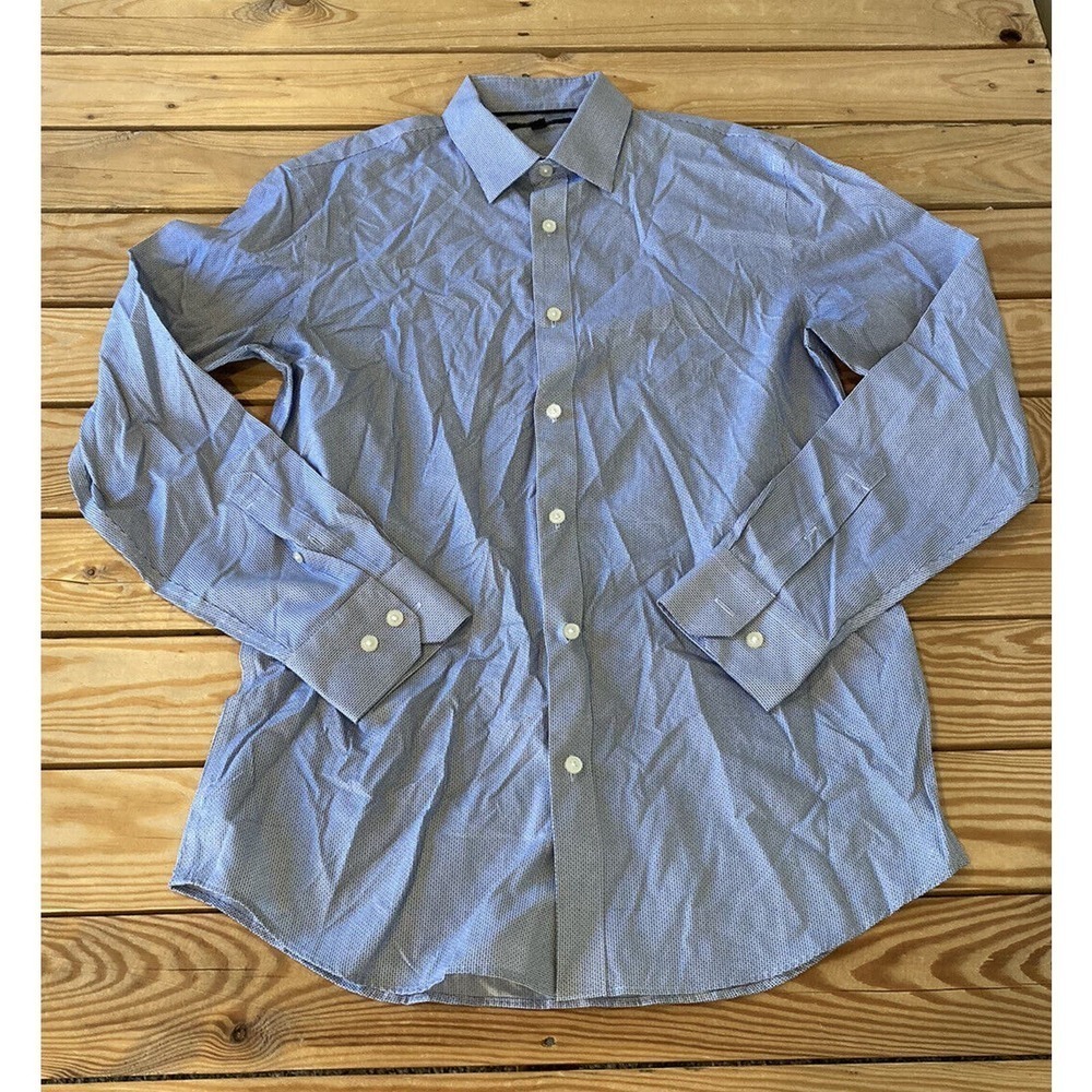 Banana Republic Slim Fit Button Up Shirt Size Medium Men’s Blue